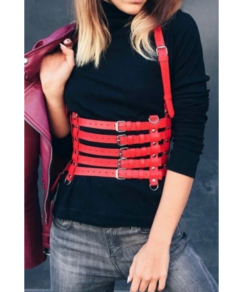 5 Sıralı Şık Deri Kemer - Brf630