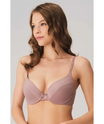 Balenli Desteksiz Dolgusuz Geniş Sırtlı T-shirt Sütyeni