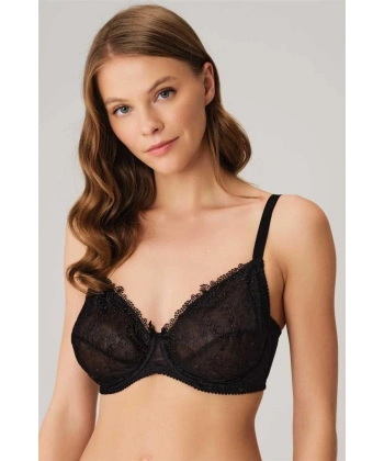 Balenli Desteksiz Dolgusuz Toparlayıcı Dantelli Küçültücü Sütyen