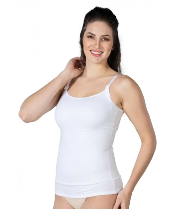 Beyaz Mı Emay 1402 Modal Cotton Emzirme Atlet Korse