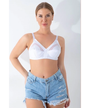 Beyaz  Toparlayıcı Sütyen - 502