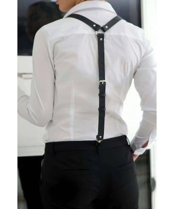 Deri Pantolon Askısı Harness - Brf213