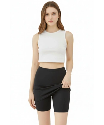 Etekli Şort  Kadın Ak4232