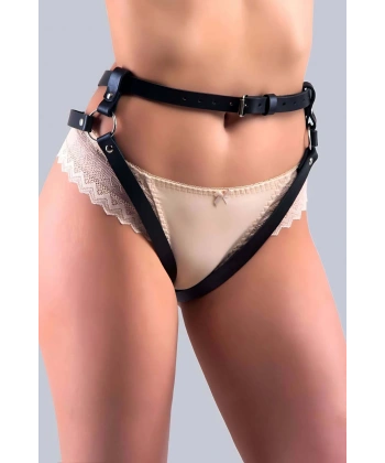 Fantazi Deri Külot  Harness - Brf1007