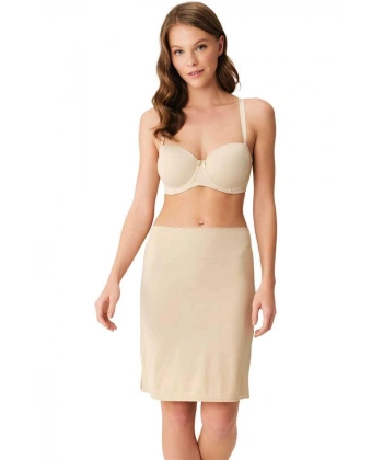 Mikropolyamid Diz Üstü Etek Jüpon