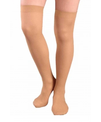 Mus Kaçmaz Lastikli Çorap 70 Denye 38 Bronz