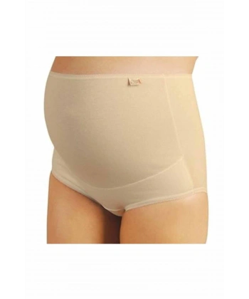 Pamuklu Hamile Likralı Bato Külot Ten - 3324a