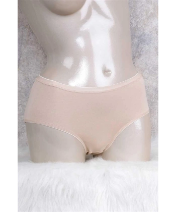 Pamuklu Orta Bel Lastikli Slip