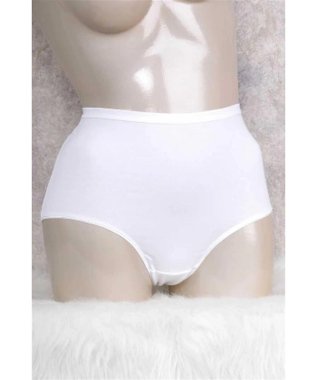 Pamuklu Yüksek Bel Lastikli Külot