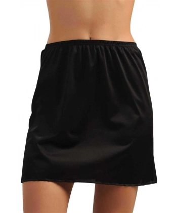 Polyamid Diz Üstü Etek Jüpon