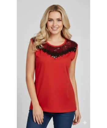 Şahinler Pullu Sıfır Kollu Atlet B201