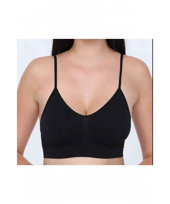 Siyah Lcralı Büstiyer Sütyen Korse - 720