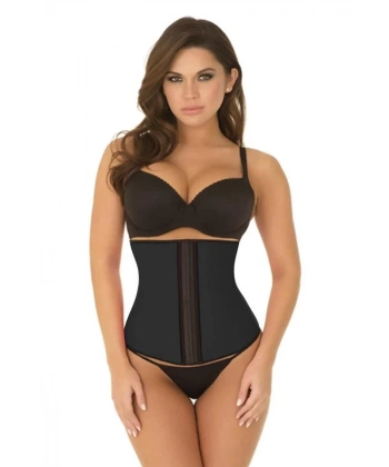 Siyah Mı 9161 Terletici Agraflı Bel Korse