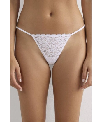 Transparan Dantel Tanga Külot