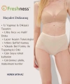 Freshness 0025 Lazer Kesim Tül Yüksek Bel Bato Korse
