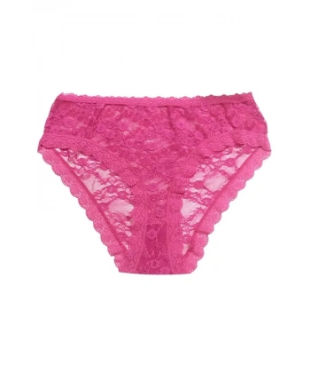 Berrak Kadın Pembe Renk Dantelli Bato Külot 11197