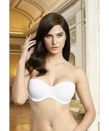 Beruflic 1590 Çift Dolgulu İki Beden Büyüten Straplez Sütyen