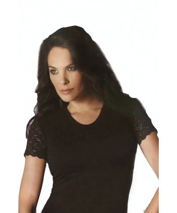 Şahinler Likralı Yarım Kollu Atlet B257