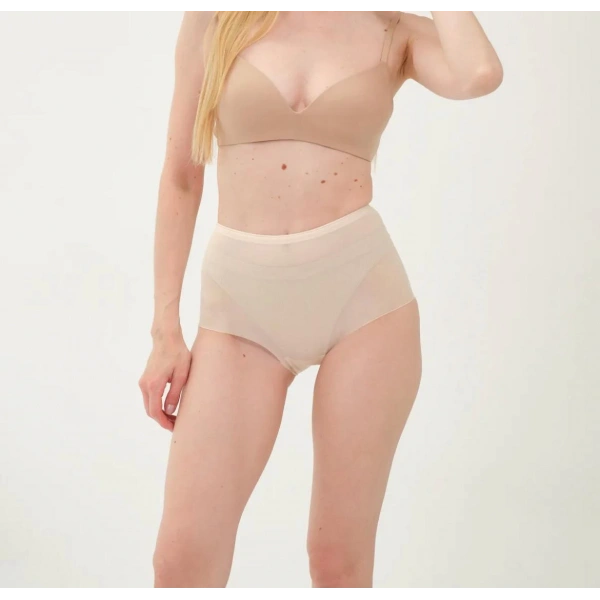 Freshness 0025 Lazer Kesim Tül Yüksek Bel Bato Korse