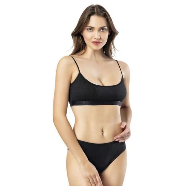 Kota Bayan Kaşkorse İp Askılı Pedli Büstiyer