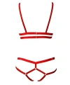 3 Parça Seksi Harness Sütyen Takım - Brf144