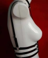 Bayan İç Giyim - Bayan Fantazi Giyim - Bayan Lastik Göğüs Harness - Brf569