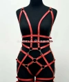 Deri Body Harness, Deri Dansçı Kostüm, Pole Dans Kostüm - Apft502