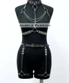 Fantazi İç Giyim Zincirli Erotik Harness Takım - Brf1081