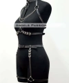 Fantazi İç Giyim Zincirli Erotik Harness Takım - Brf1081