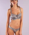 Giselle Half Padded Bra, Gri Toparlayıcı  Konforlu Ve Şık Sütyen