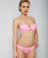 Githa Foam Cup Push Up Bra,neon Pembe Renk Straplez Konforlu Ve Şık Sütyen