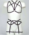 Göğüs Ve Jartiyer Kemerli Seksi Harness - Brf161