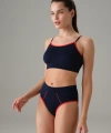 Kadın Lacivert Askılı Sporcu Sütyen 5551