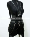 Püslüllü Deri Harness Takım, Püsküllü Elbise Aksesuarı - Brf768