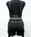Püslüllü Deri Harness Takım, Püsküllü Elbise Aksesuarı - Brf768