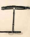 Seksi Deri Tek Bacaklı Jartiyer Harness - Brf930