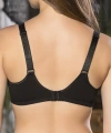 Siyah Anne İçin Konforlu Emzirme Sütyeni,pamuklutelsiz,süngersiz, Mom Bra