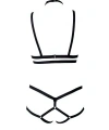 Sütyen - String Lastik Harness Takım - Brf144