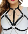Zincirli Lastik Göğüs Harness - Brf818