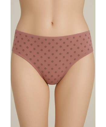 7 Li Desenli Külot Kadın