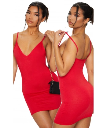 Beruflic Askılı Mini Elbise