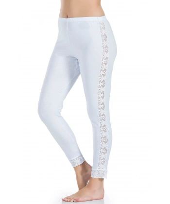 Beruflic Dantel Şeritli Uzun Kadın Tayt 416