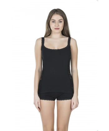 Beruflic Dantelli Atlet Şort Takım 057