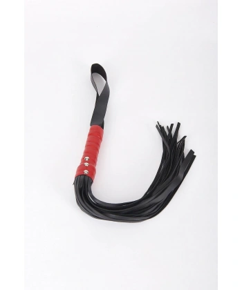 Beruflic Deri Siyah Kırmızı Kırbaç