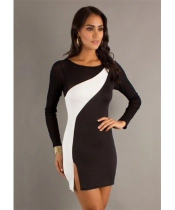 Beruflic En2308111 Yırbrfaçlı Parçalı Elbise