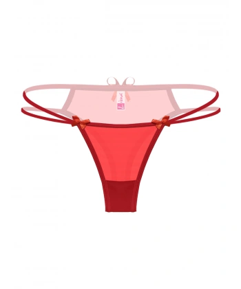 Beruflic Kadın Fantezi Külot Kırmızı Renk