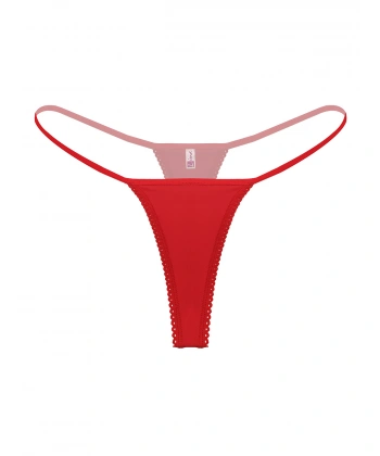 Beruflic Kırmızı Fantazi Giyim Kadın Fantezi String