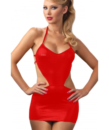 Beruflic Kırmızı Seksi Mini Elbise