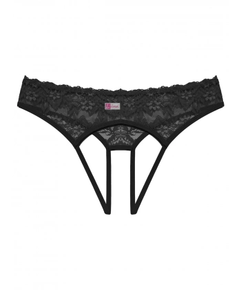 Beruflic Özel Bölgesi Açık Kadın Siyah Fantazi Külot