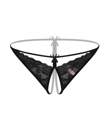 Beruflic Özel Bölgesi Açık Siyah Fantazi İç Giyim String